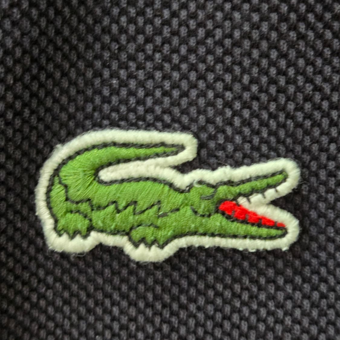 [M] LACOSTE 클래식 피케 맨투맨 (네이비) 상품이미지4