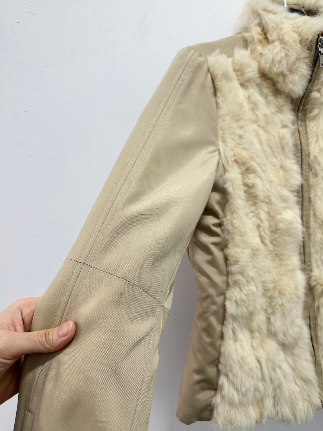 Piece Montée rabbit fur jacket 상품이미지7