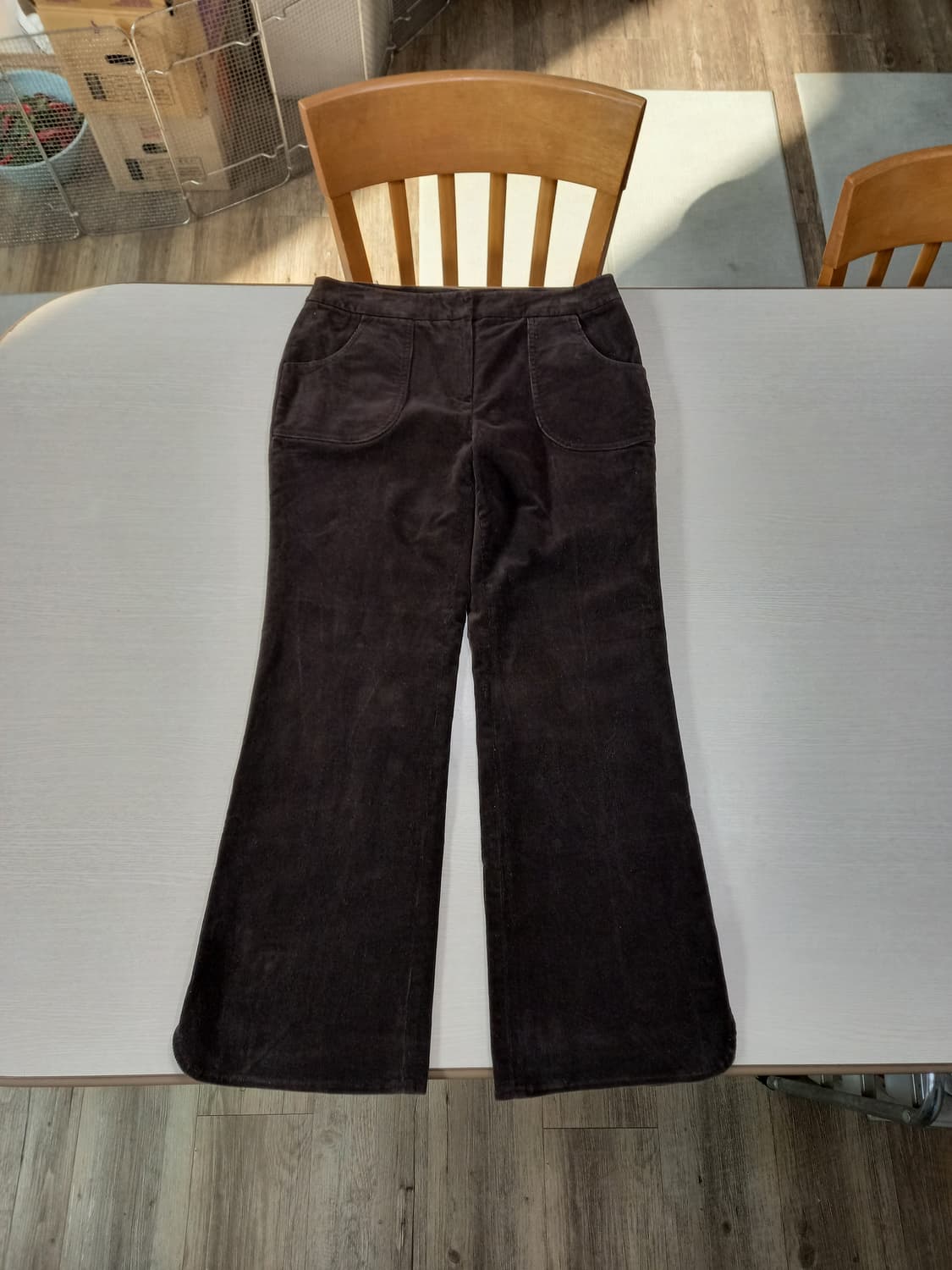 28 RENOMA 코듀로이 스판 약부츠컷 다크브라운 28-881 상품이미지1