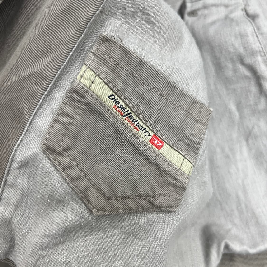 Diesel 디젤 밀리터리 코튼 블레이저 자켓 M 상품이미지10