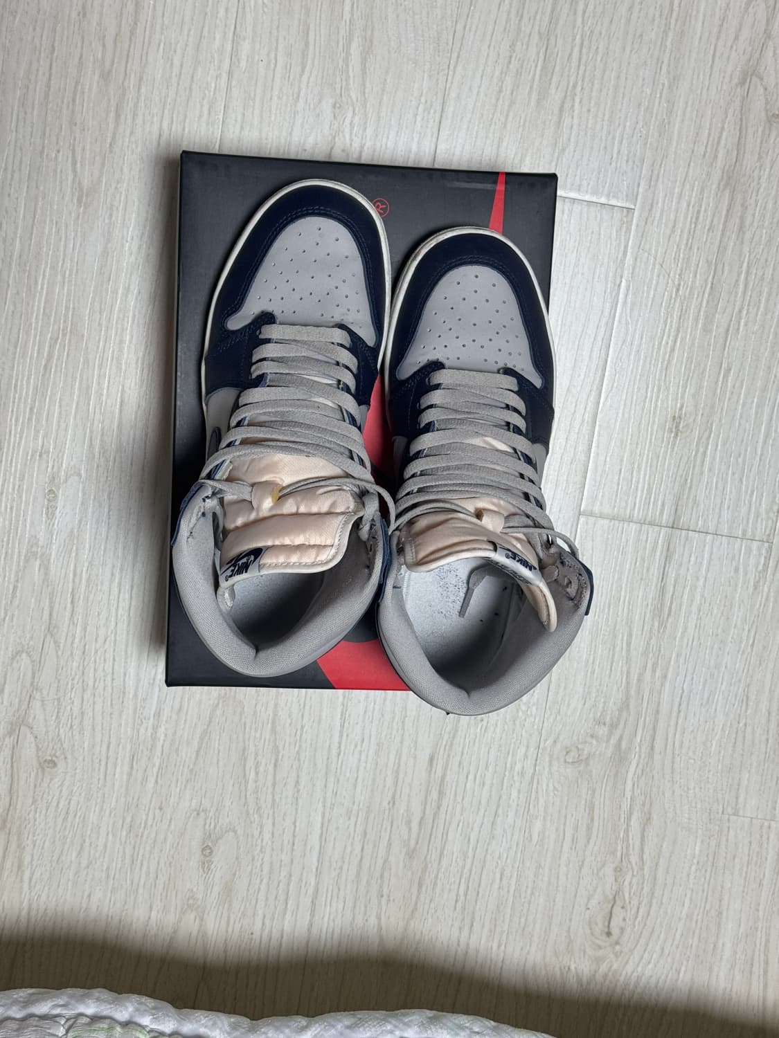 조던 1 하이 컬리지 니이비(조지타운) 상품이미지2