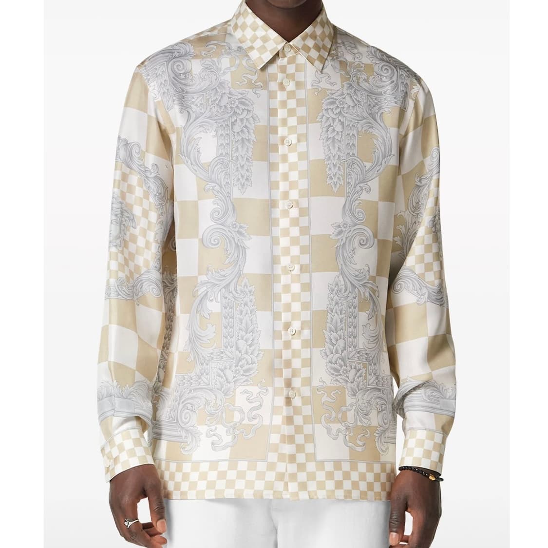 VERSACE 베르사체 실크셔츠 새상품 상품이미지3