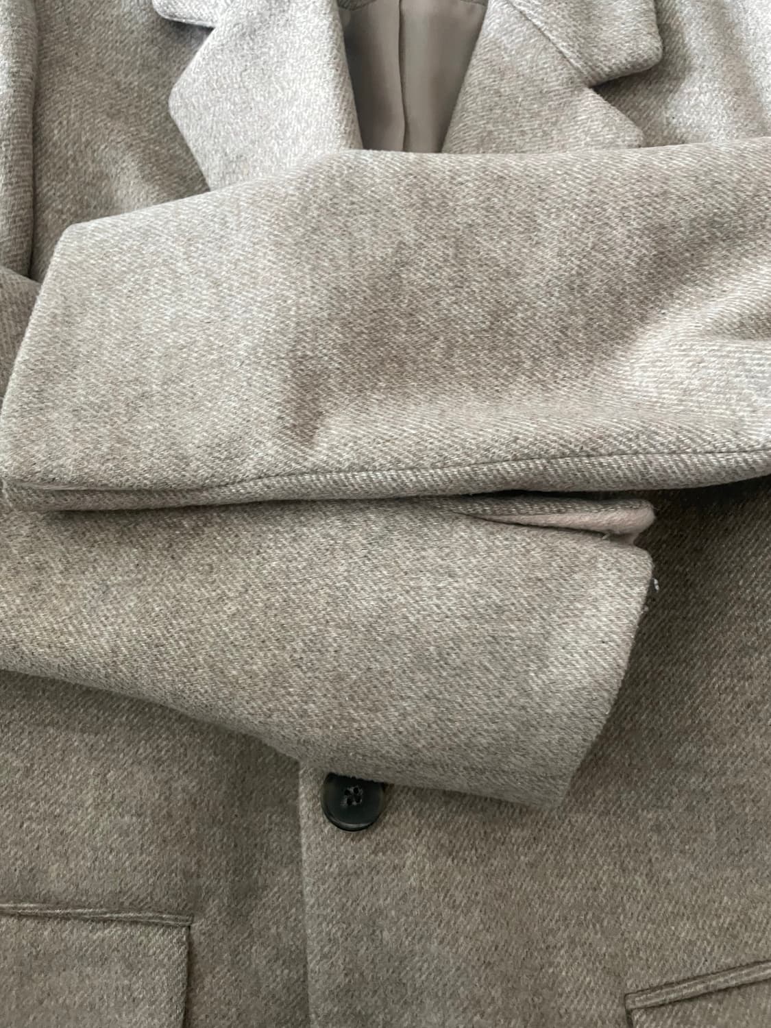 미쏘 베이지 울 블레이자 자켓 상품이미지5