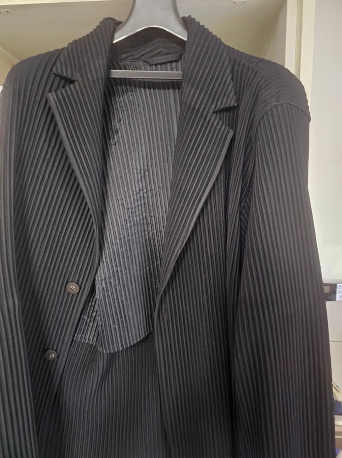 옴므플리세 이세이미야케 셋업 자켓 004  상품이미지2