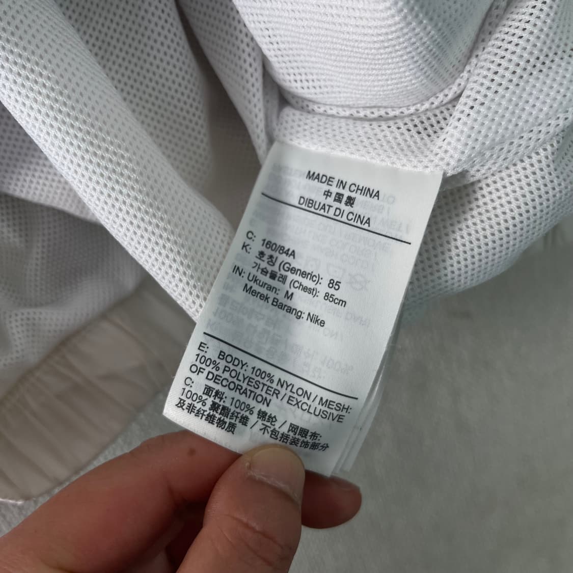 100 나이키 스우시 바람막이 자켓 상품이미지5