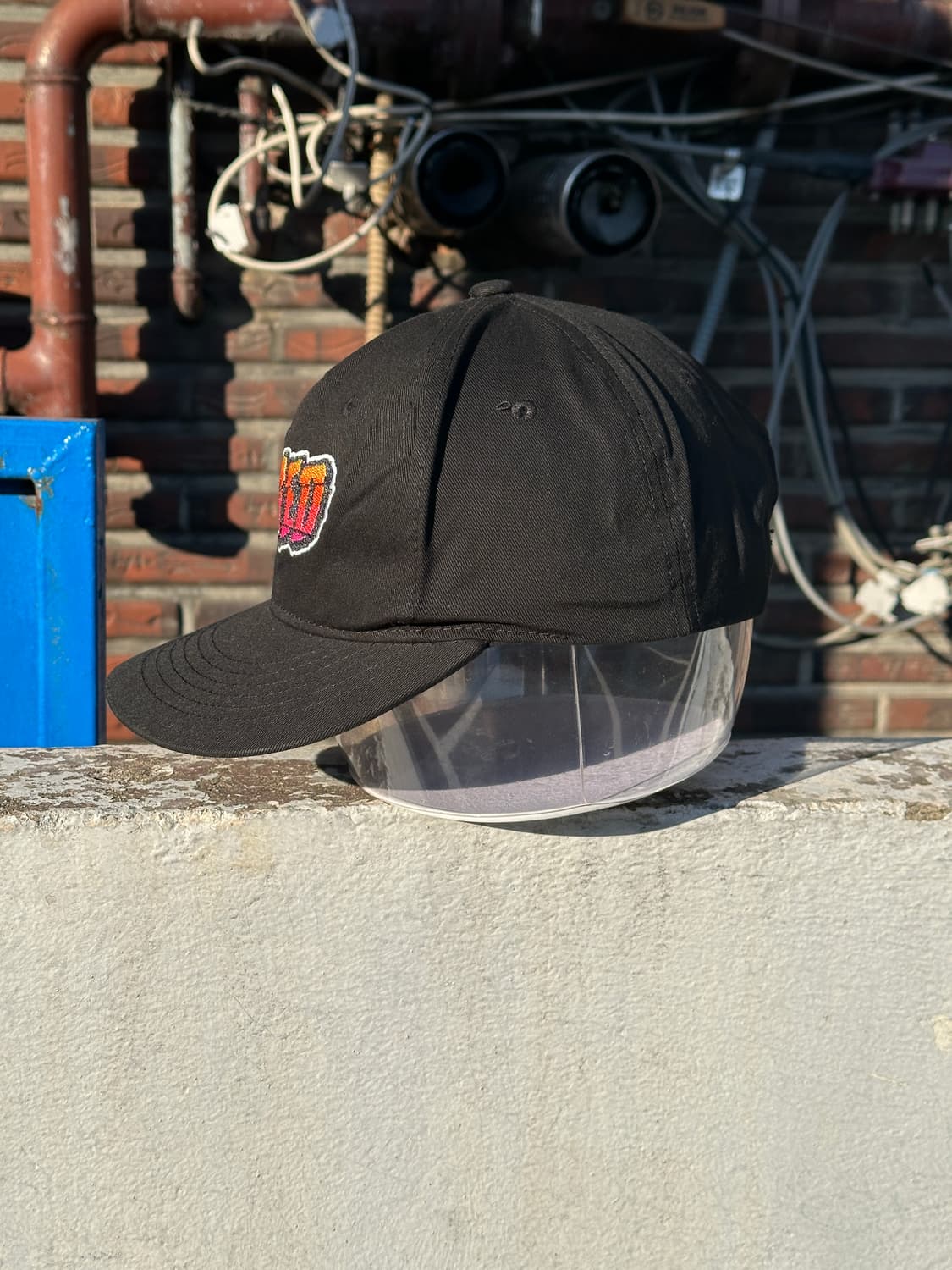 [F] 90s 빈티지 블랙 볼캡 모자  상품이미지3