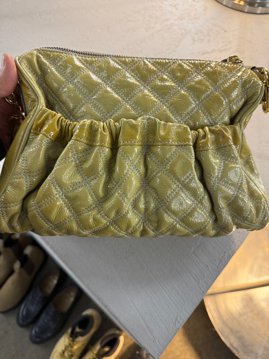 마크 제이콥스 스탐백 올리브 그린 상품이미지5