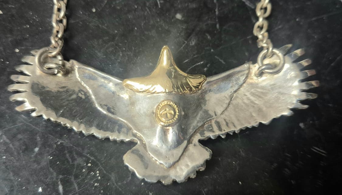 고로스 GORO'S 18K 독수리 이글 팬던트 목걸이 상품이미지4