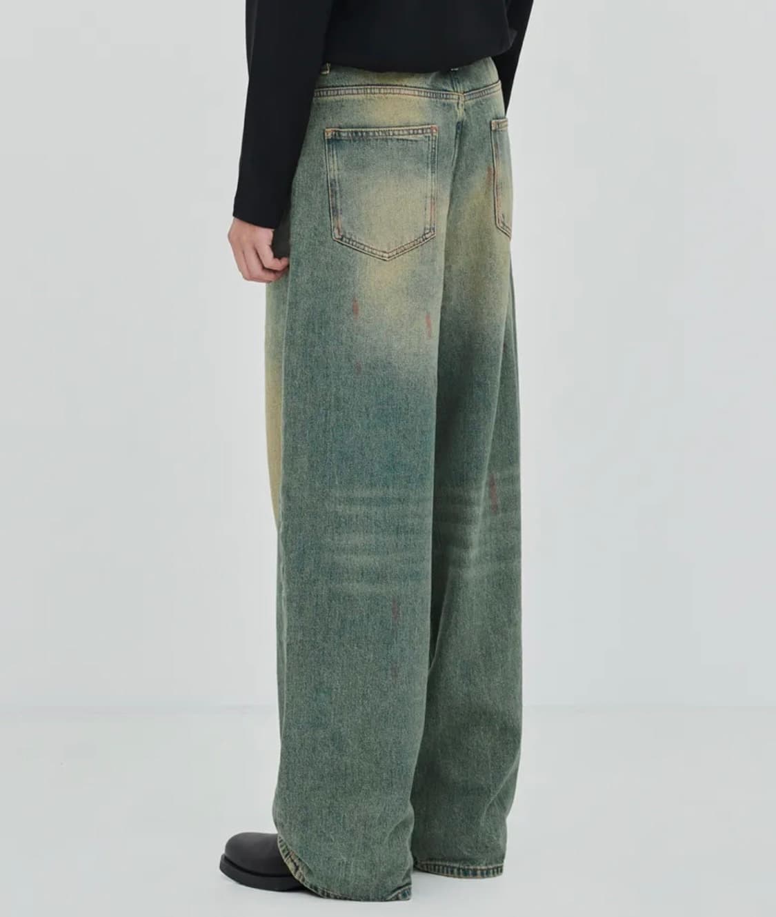 페이탈리즘 UNDER RISE LOOSE FIT 데님  상품이미지2