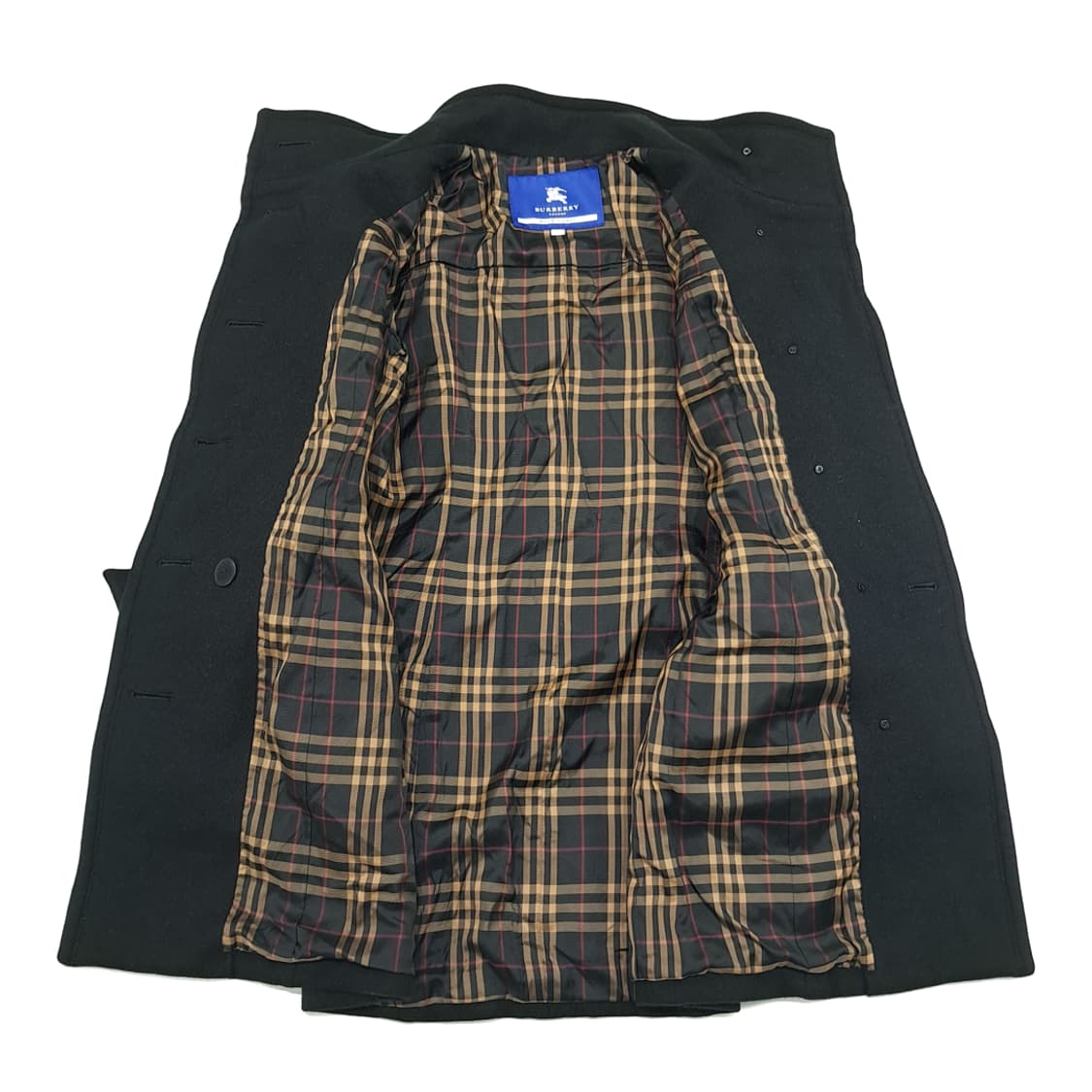 CN879W M 버버리 블루라벨 앙고라 울 캐시미어 벨티드 코트 상품이미지3