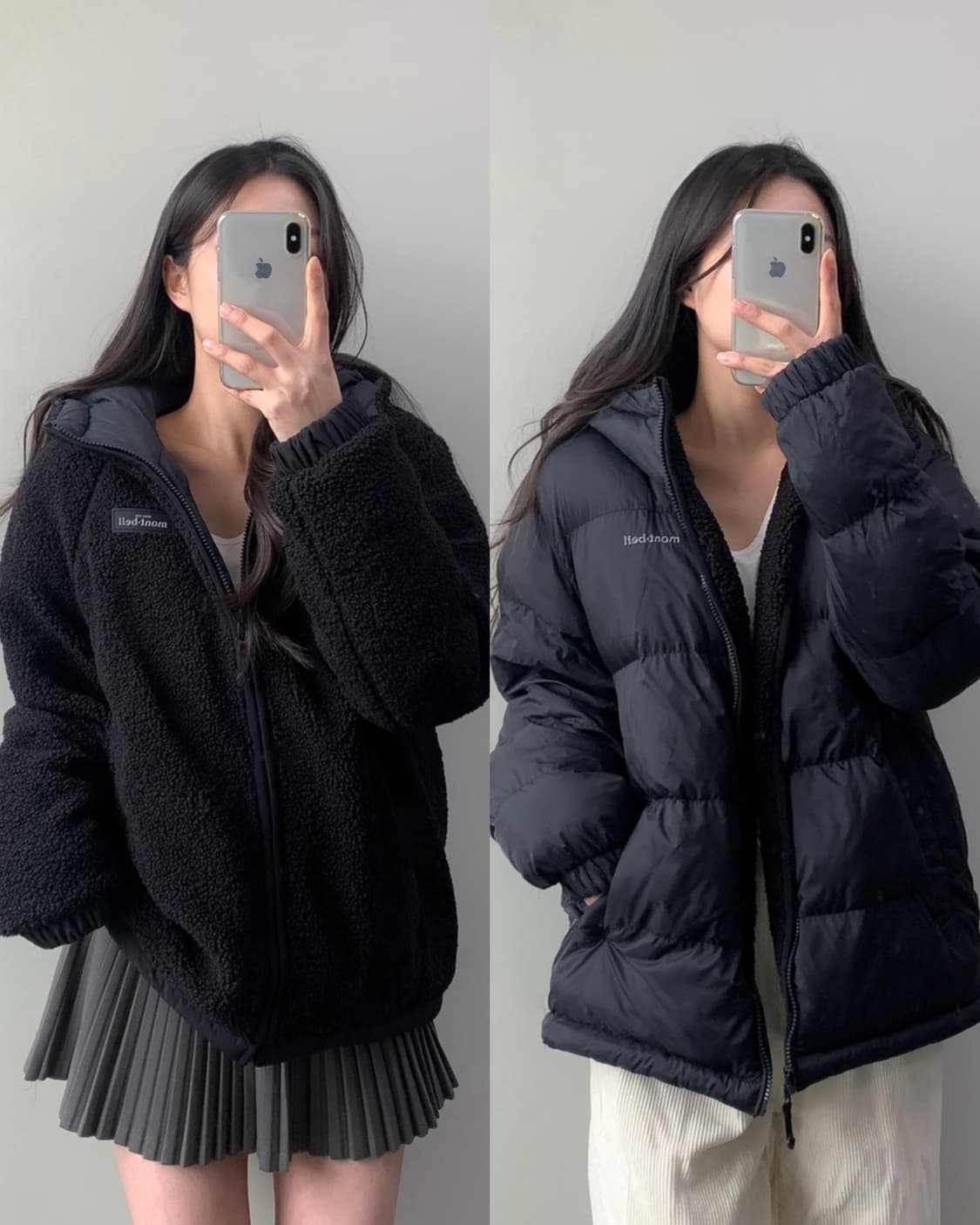 몽벨 리버시블 패딩 상품이미지1