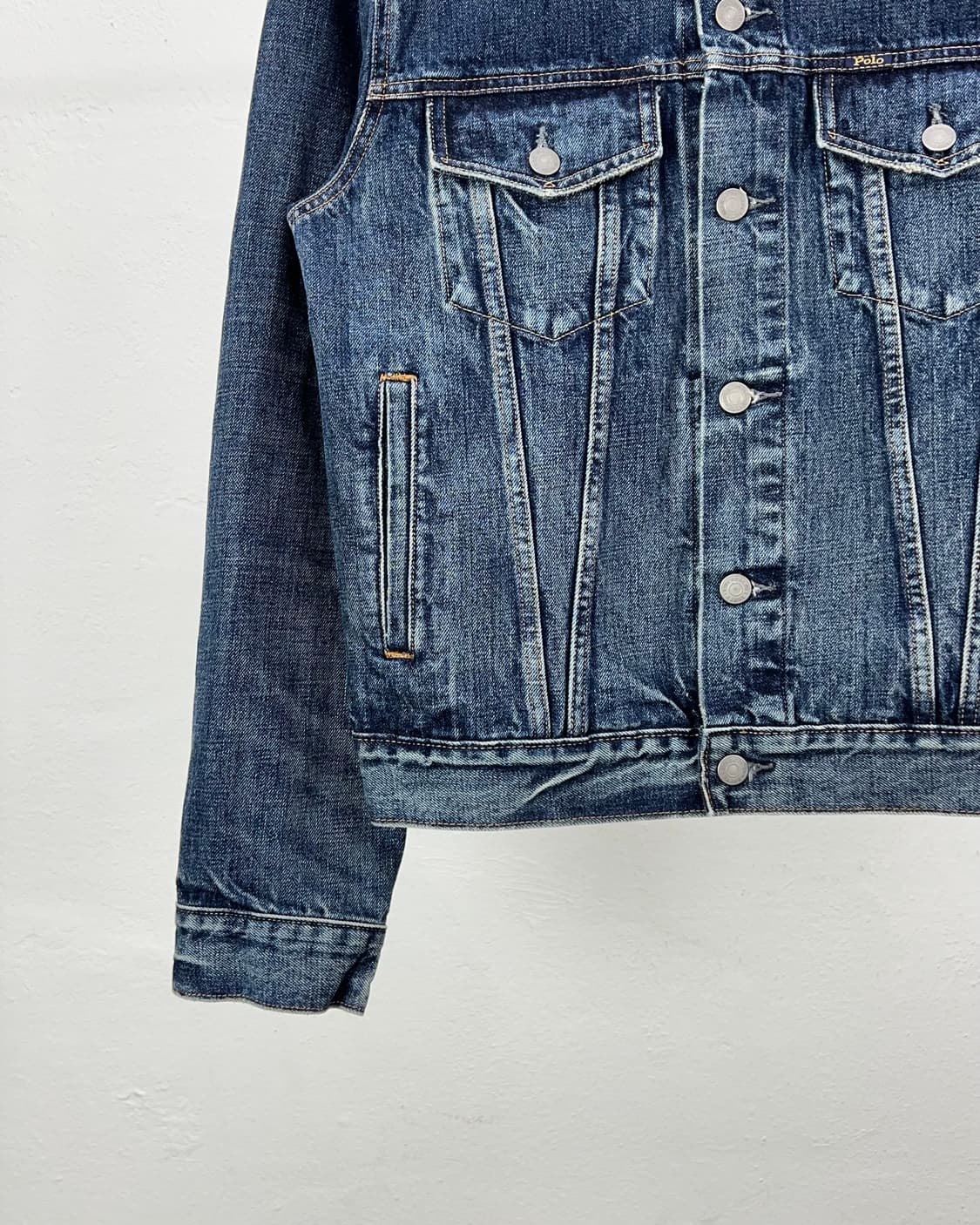 폴로 랄프로렌 페이디드 데님 트러커 자켓 상품이미지4