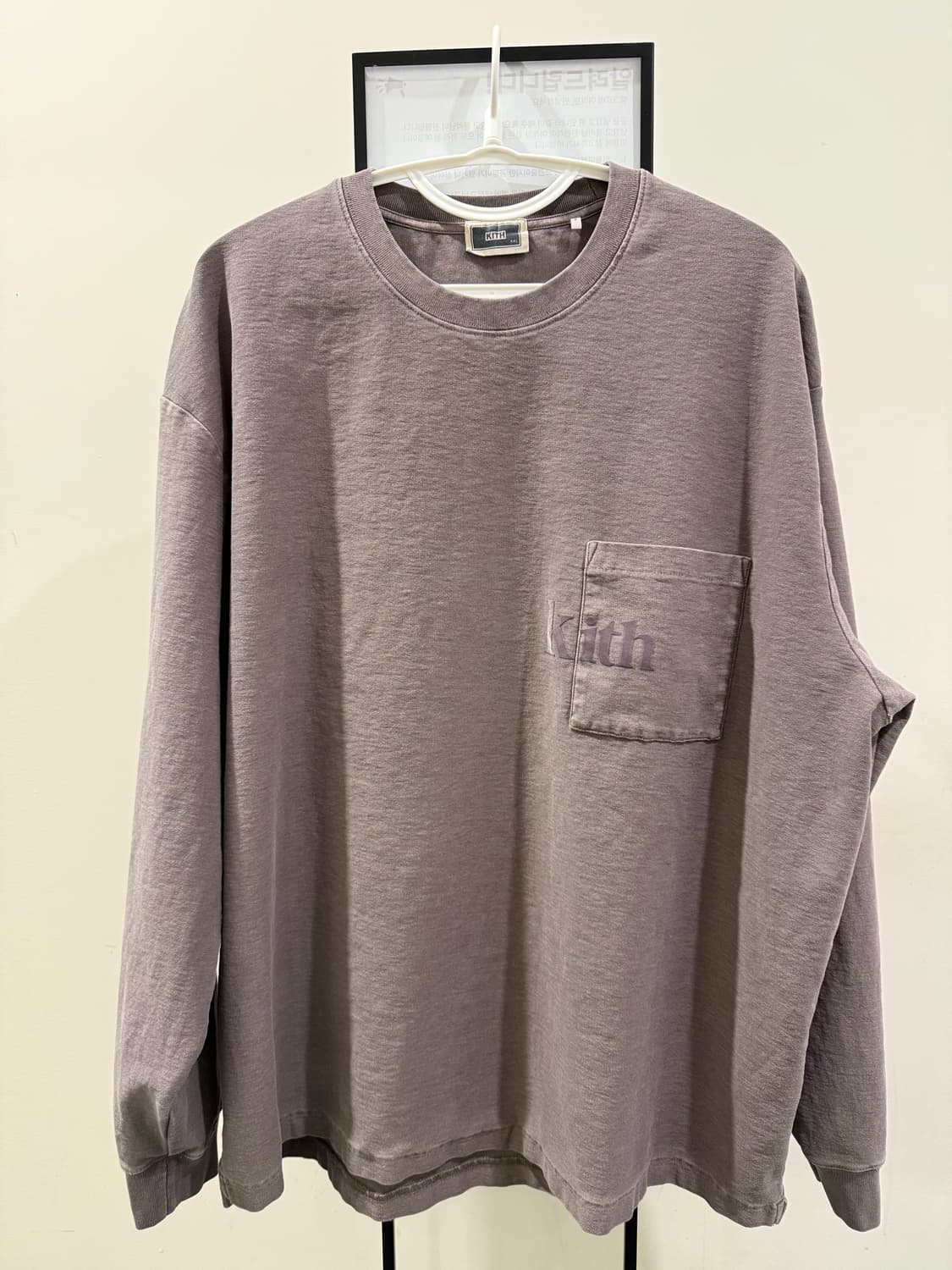 [새상품급-XXL] KITH 키스 롱슬리브 퀸 티셔츠 상품이미지1