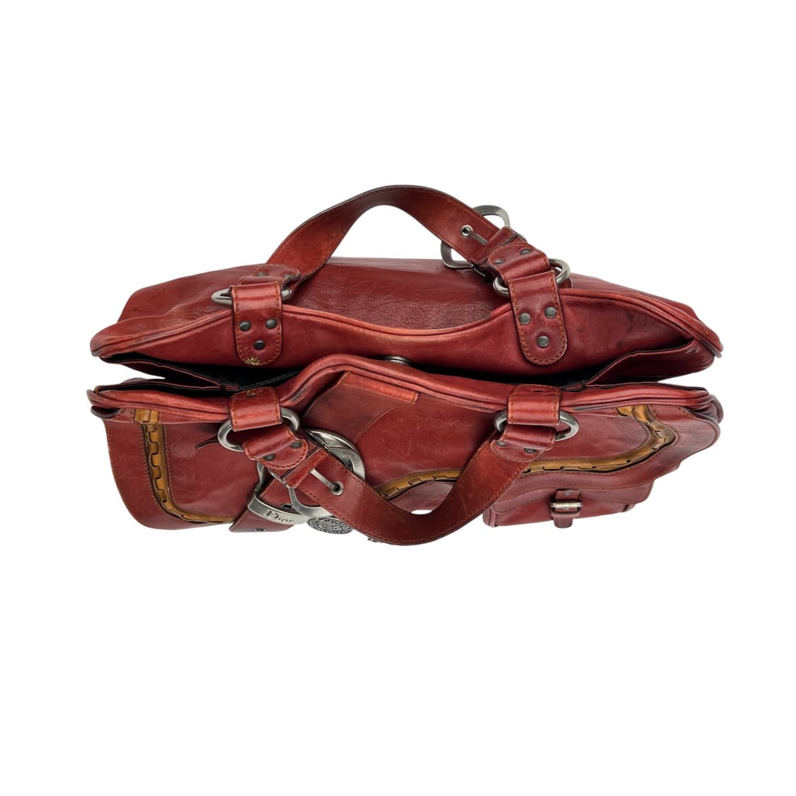 디올 가우초 브릭 버건디 상품이미지6