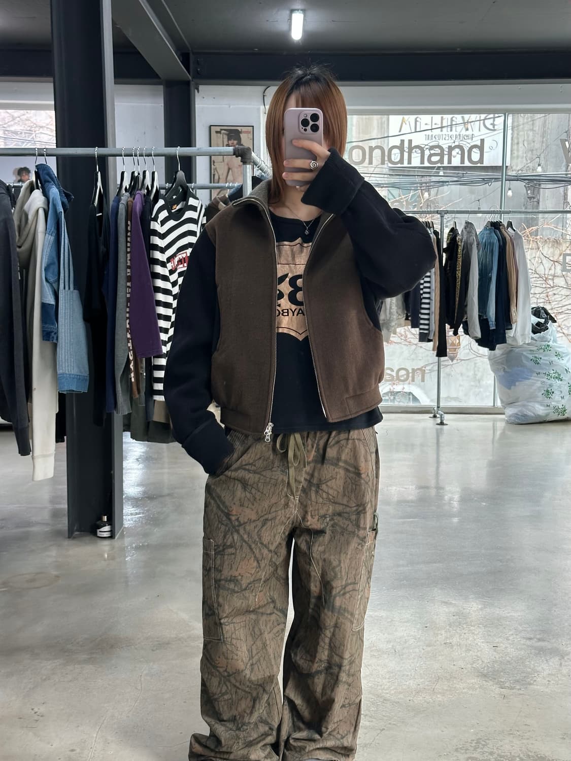 더오픈프로덕트 서클러 포켓 봄버자켓 상품이미지2