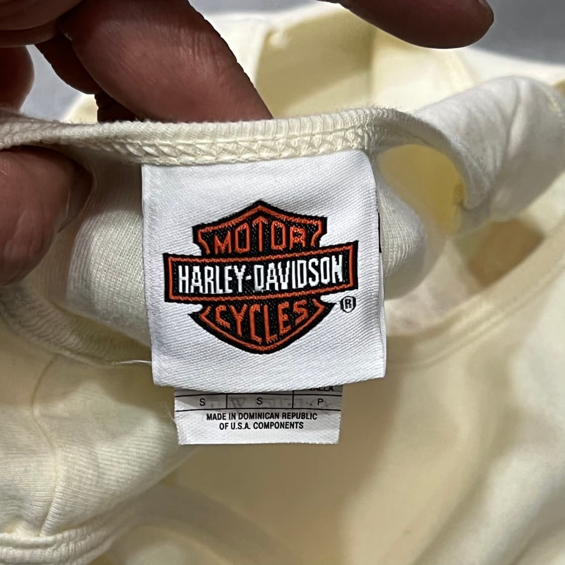  할리데이비슨 프린팅 슬리브리스 y15730 상품이미지5