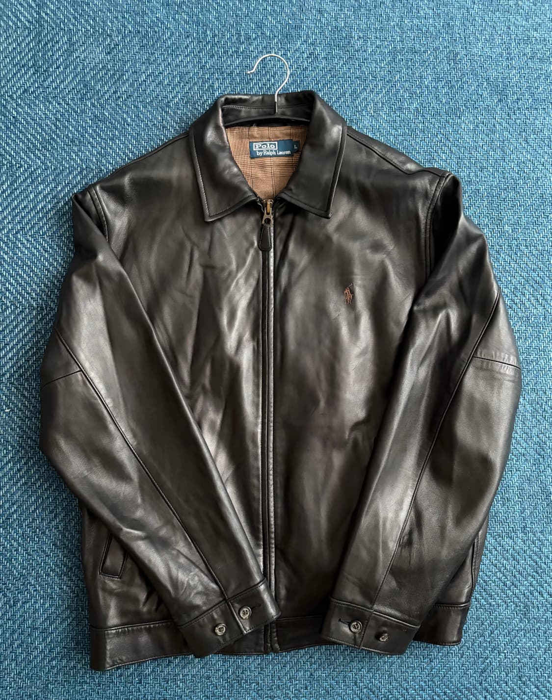 폴로 랄프로렌 맥스웰 램스킨 레더자켓 상품이미지1
