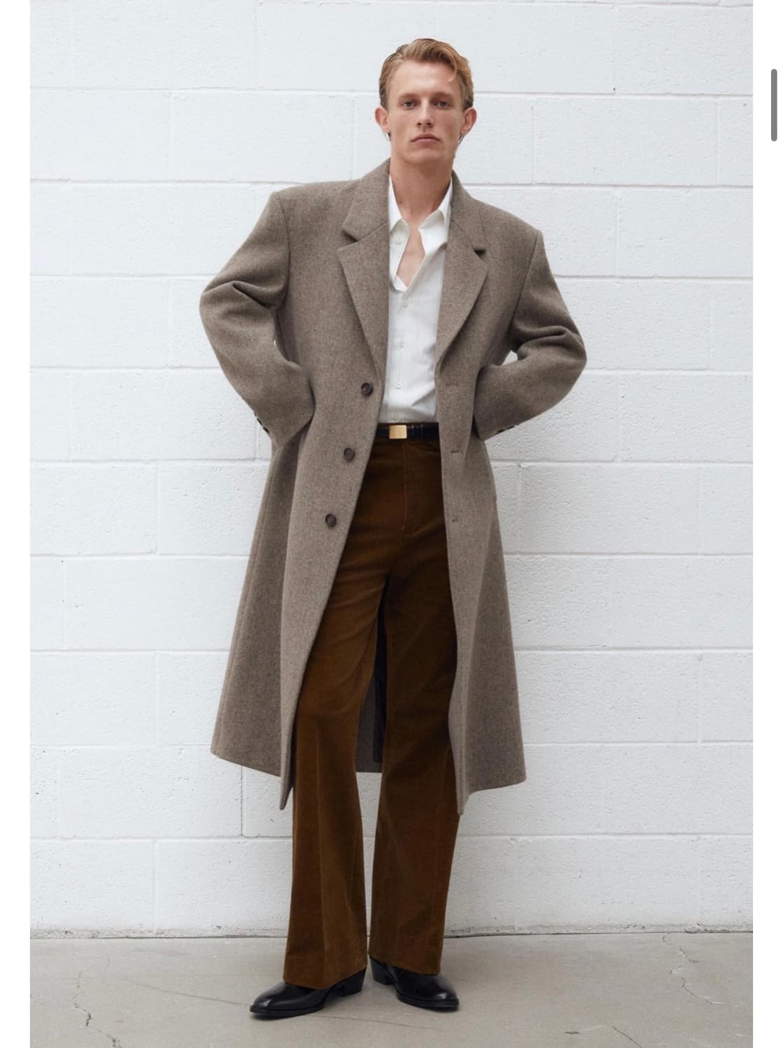 타일레 25fw 싱글코트 2사이즈 상품이미지2