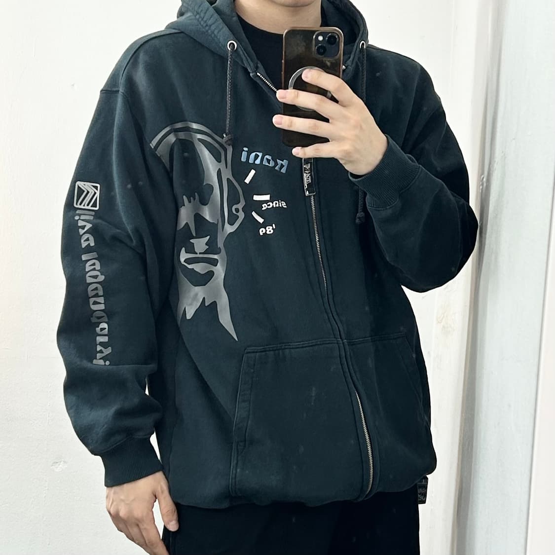 칼카니 올드스쿨 후드 집업 상품이미지1