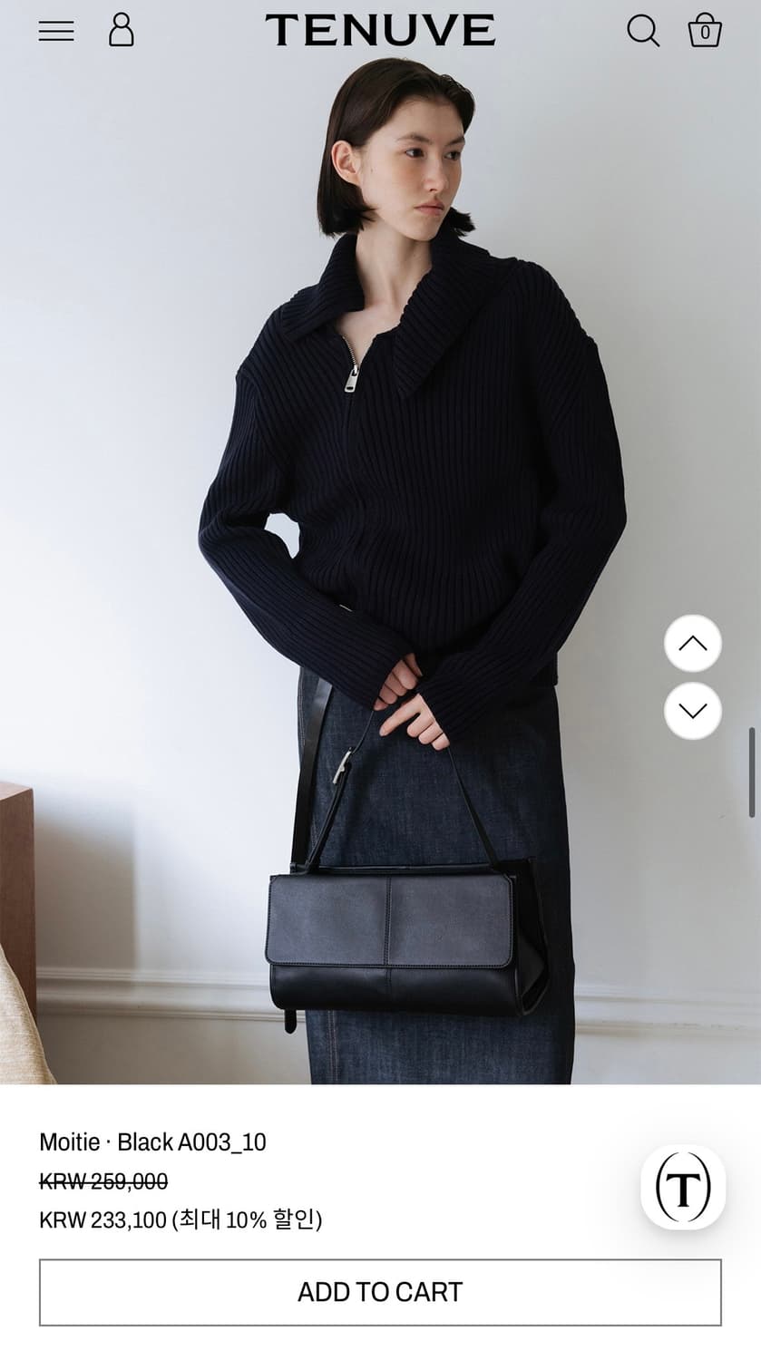 테누브 숄더백 상품이미지4