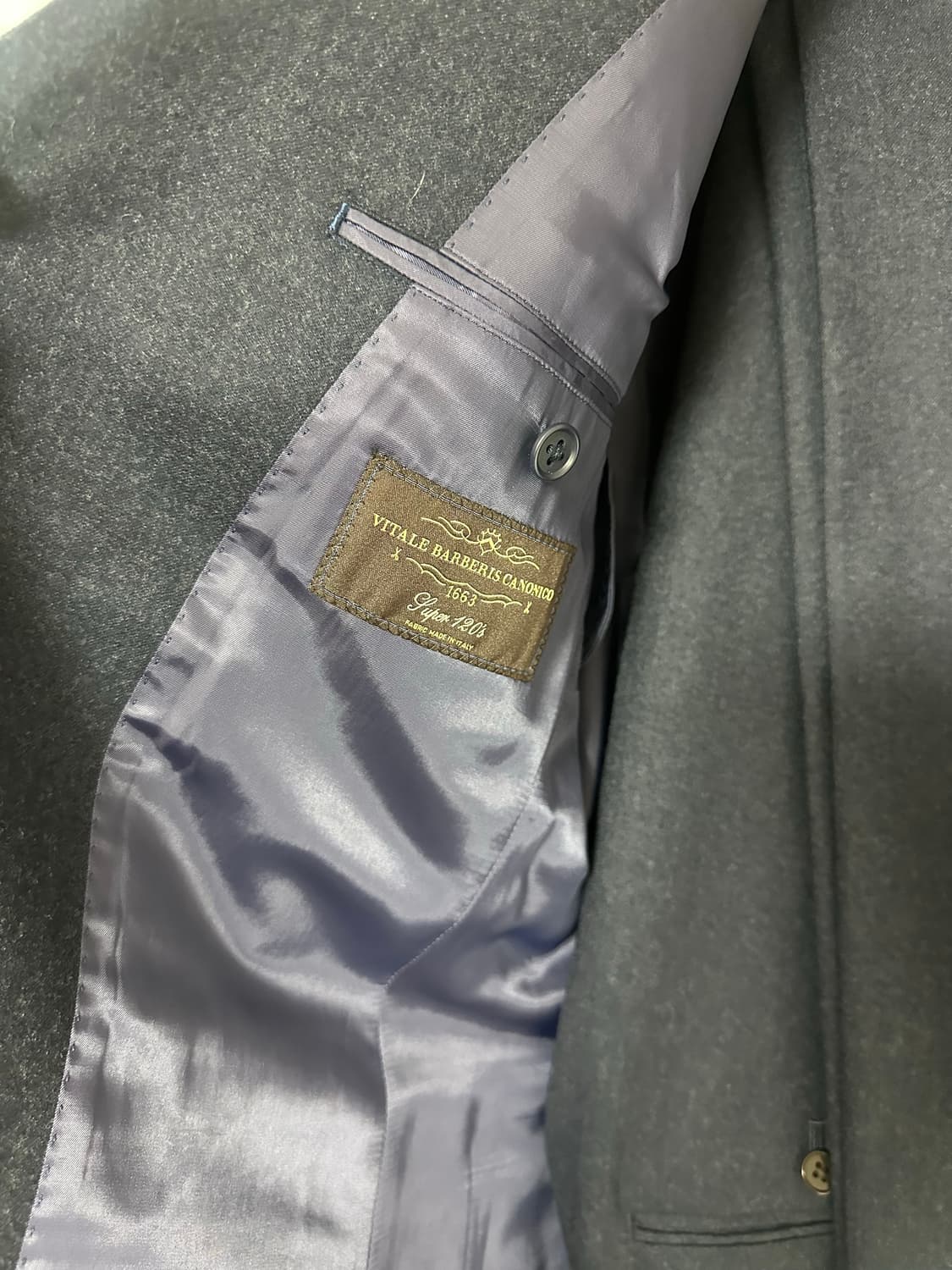 까노니코 네이비수트 일본빔즈 별주모델(라르디니,링자켓,볼리올리,루비암) 상품이미지7