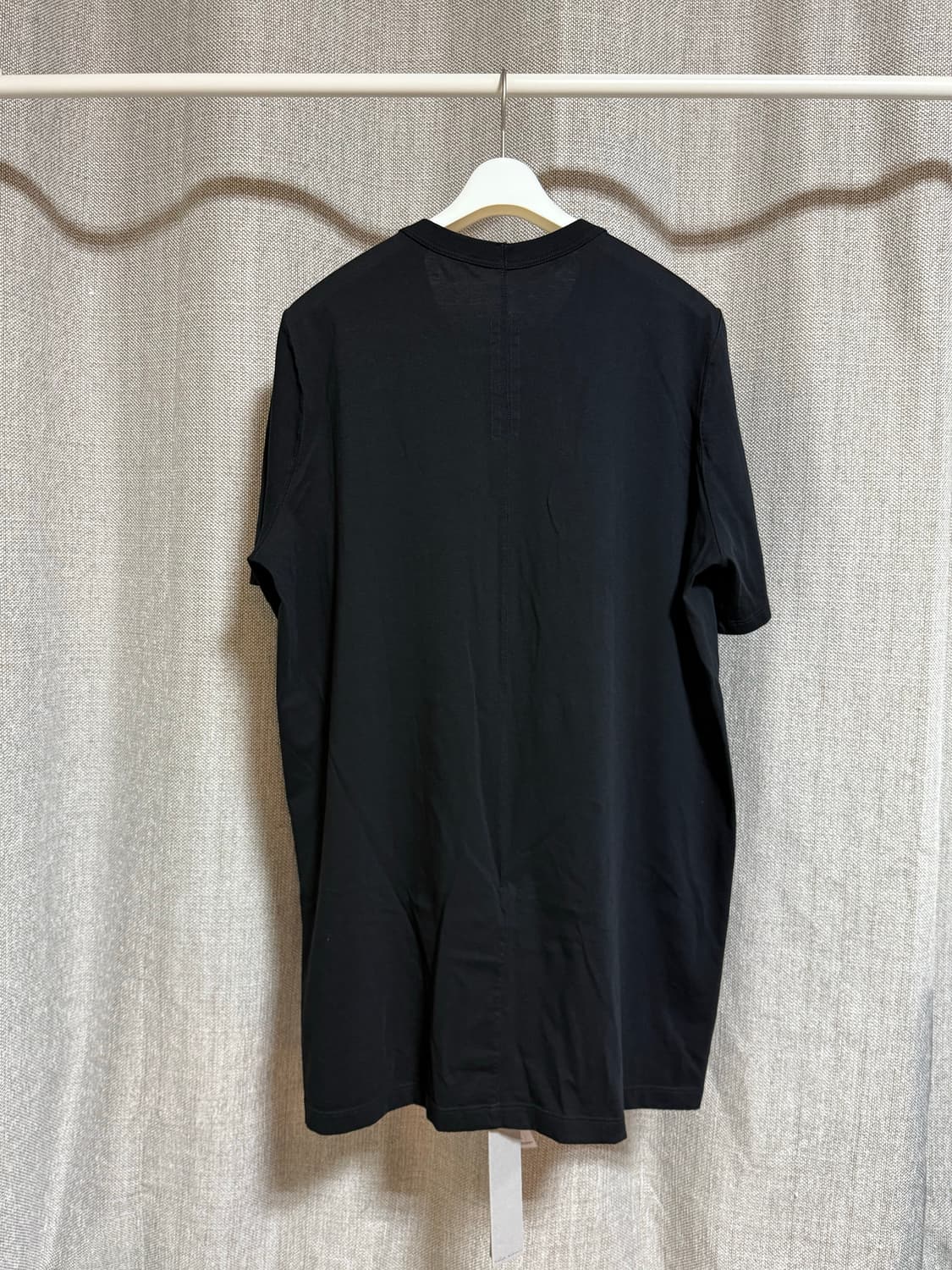 [XL] 릭오웬스 25SS LEVEL 티셔츠 블랙 상품이미지2