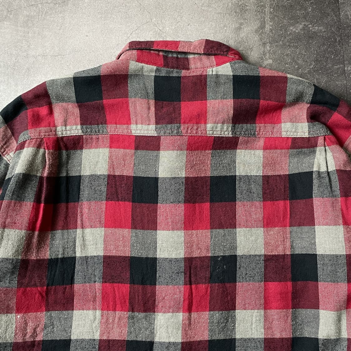 WRANGLER 랭글러 빈티지 셰르파안감 체크 플란넬 체크자켓 상품이미지8