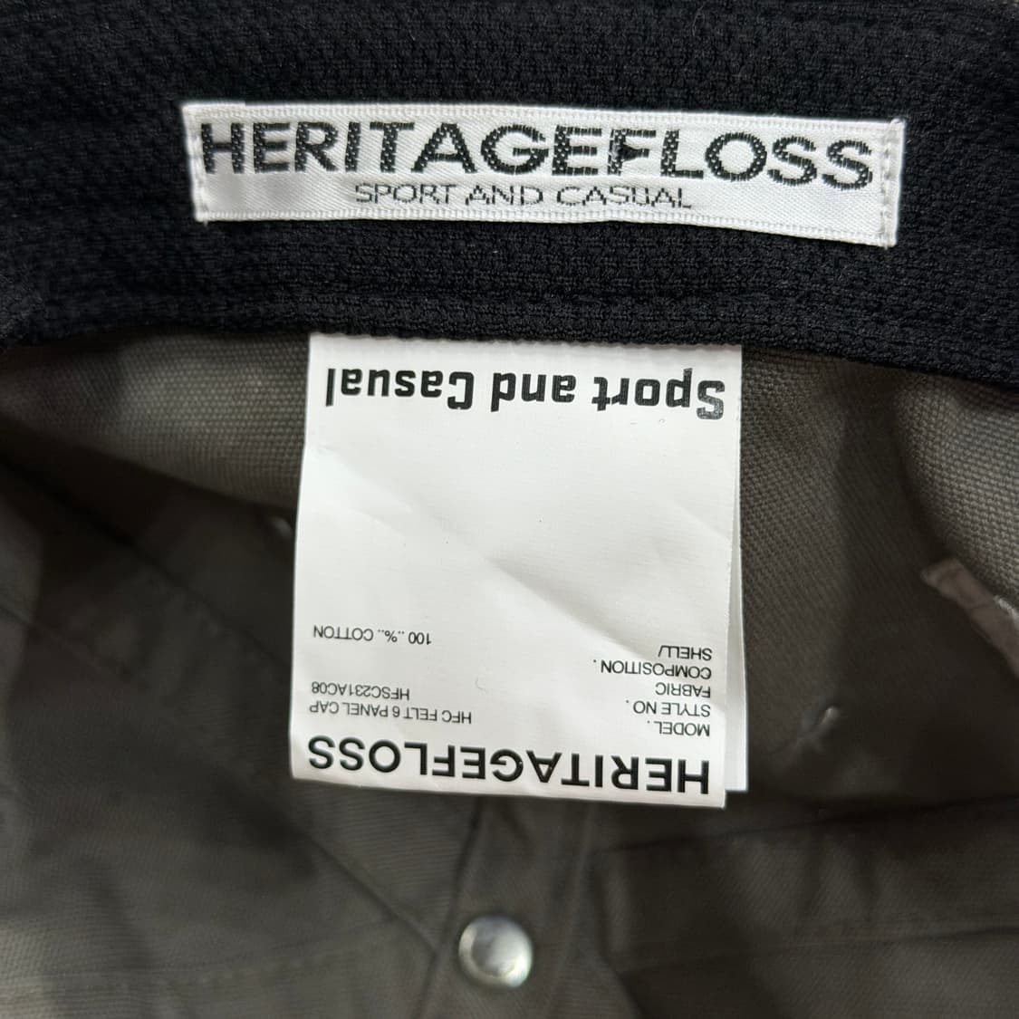 헤리티지플로스 HFC 6패널 캡 모자 상품이미지5