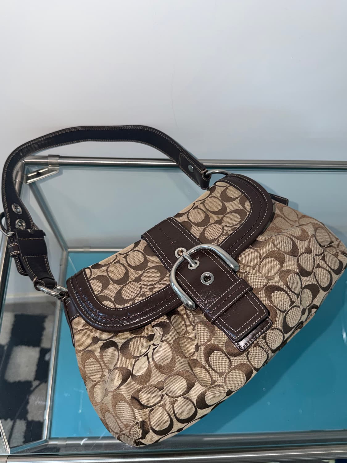 S급 🤎 Coach Signature Buckleback 상품이미지1