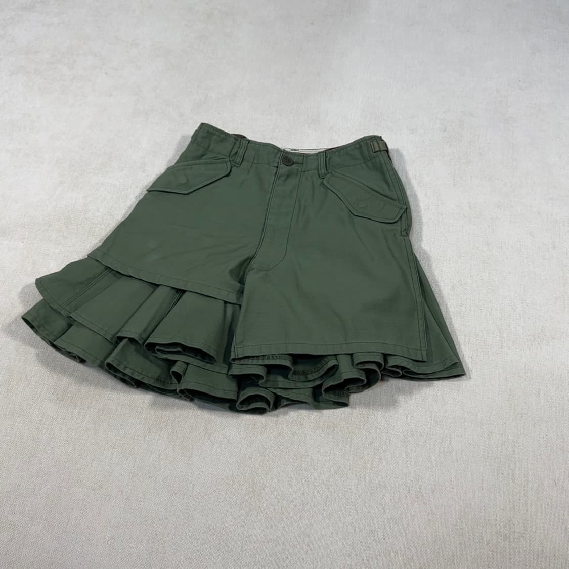 Junya Watanabe khaki mini skirt 상품이미지2