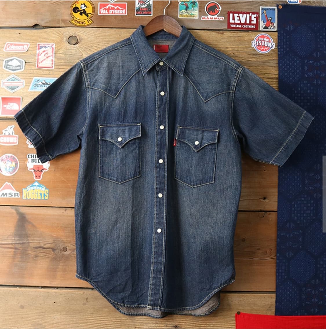 일본판 04S LEVIS 리바이스 62505-50 웨스턴 데님셔츠
L 상품이미지2