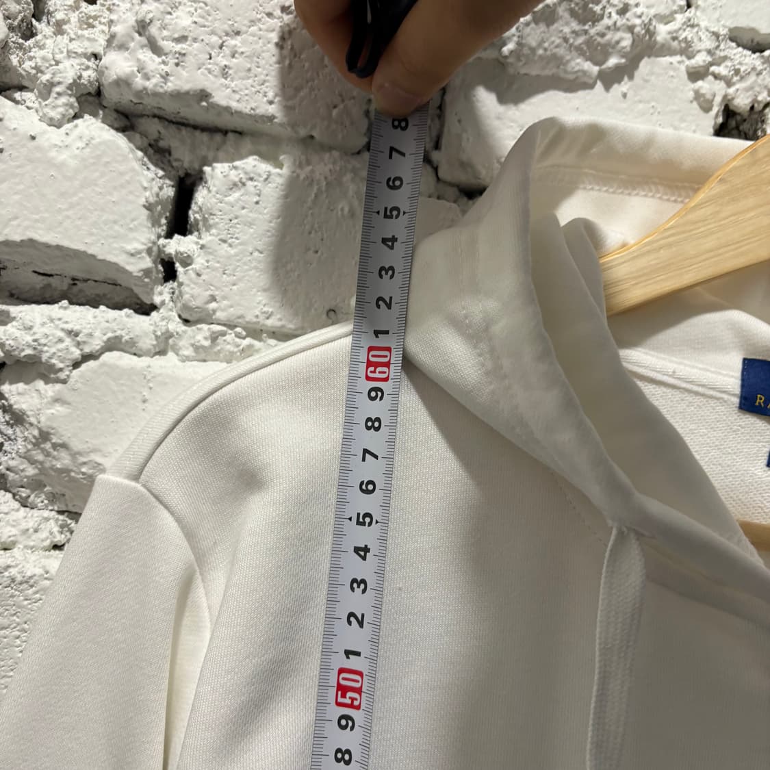 폴로 빅포니3 화이트 후드집업 상품이미지8