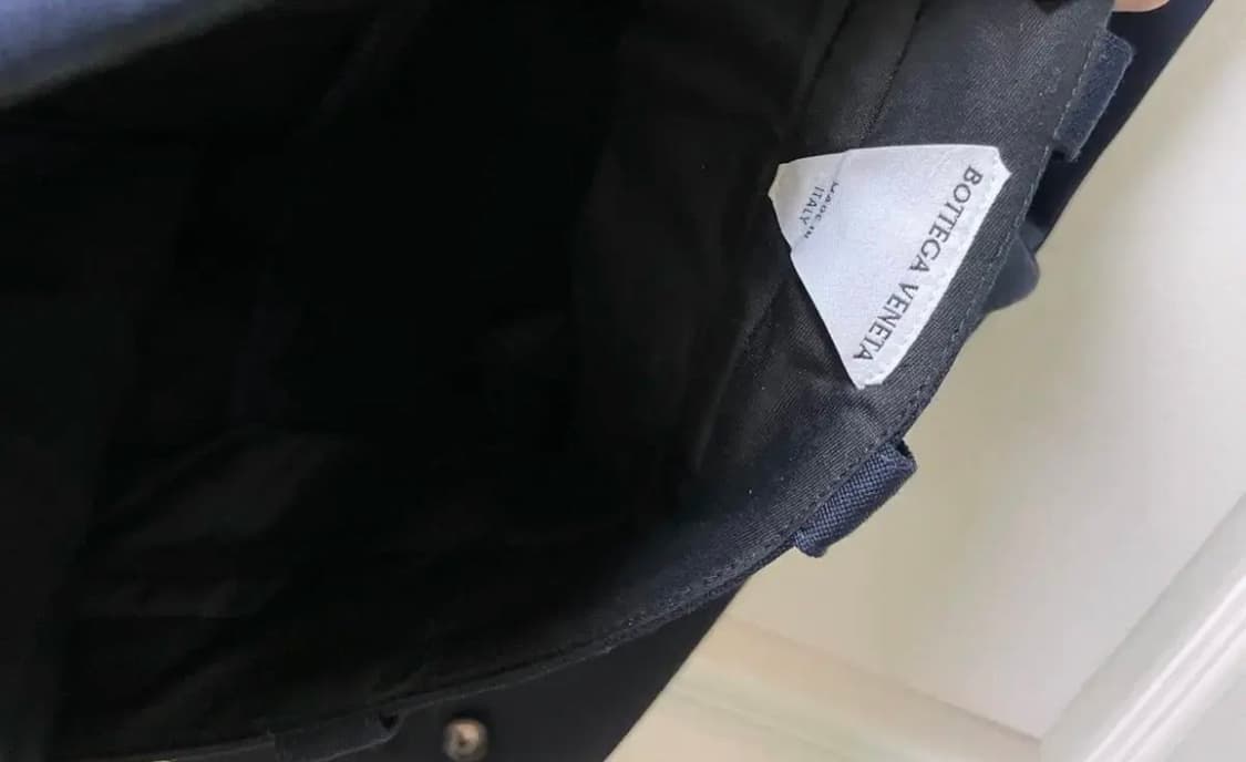 [미개봉 새상품] 보테가베네타 사토리얼 울 와이드 팬츠 네이비 38 상품이미지4