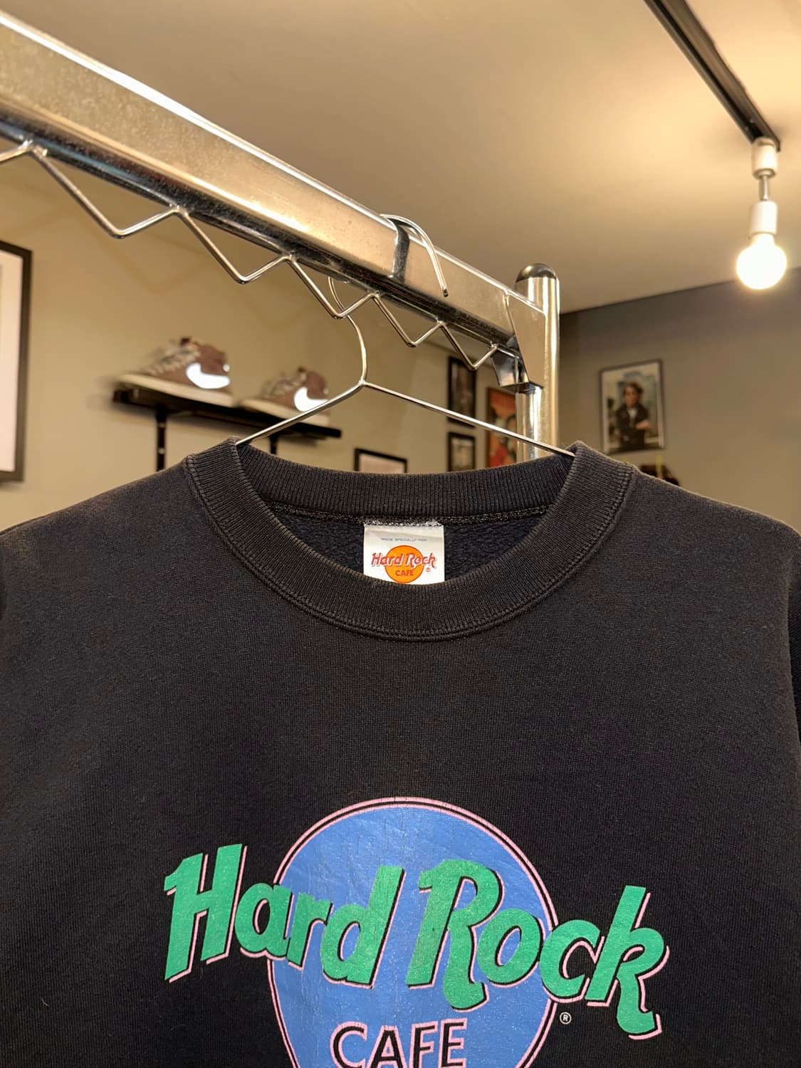 90’s Hard Rock Boston logo print sweats 상품이미지4