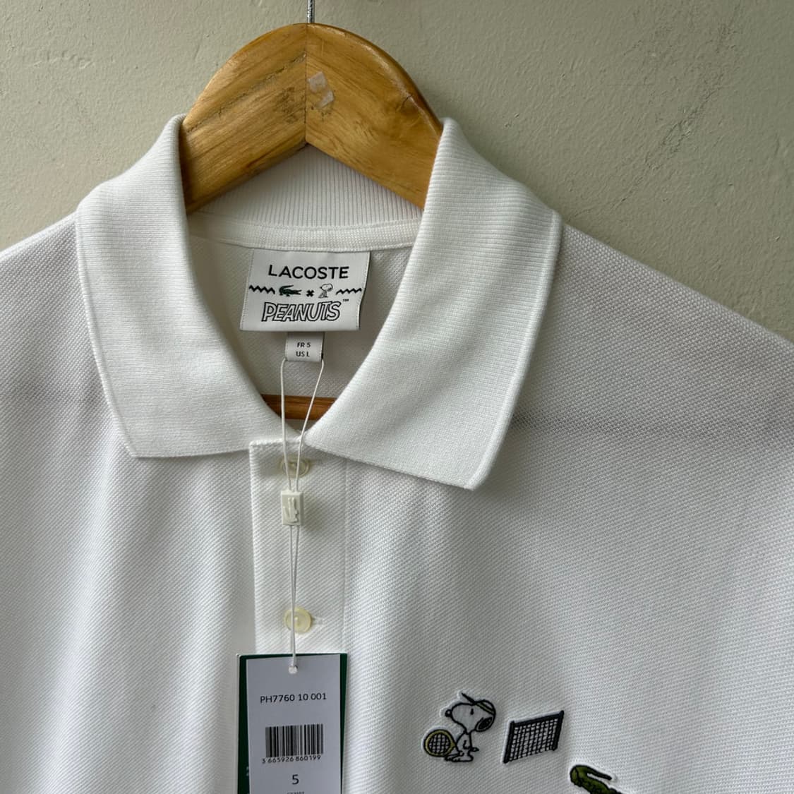 16759 - 라코스테 X 피너츠 스누피 반팔 카라티 상품이미지3