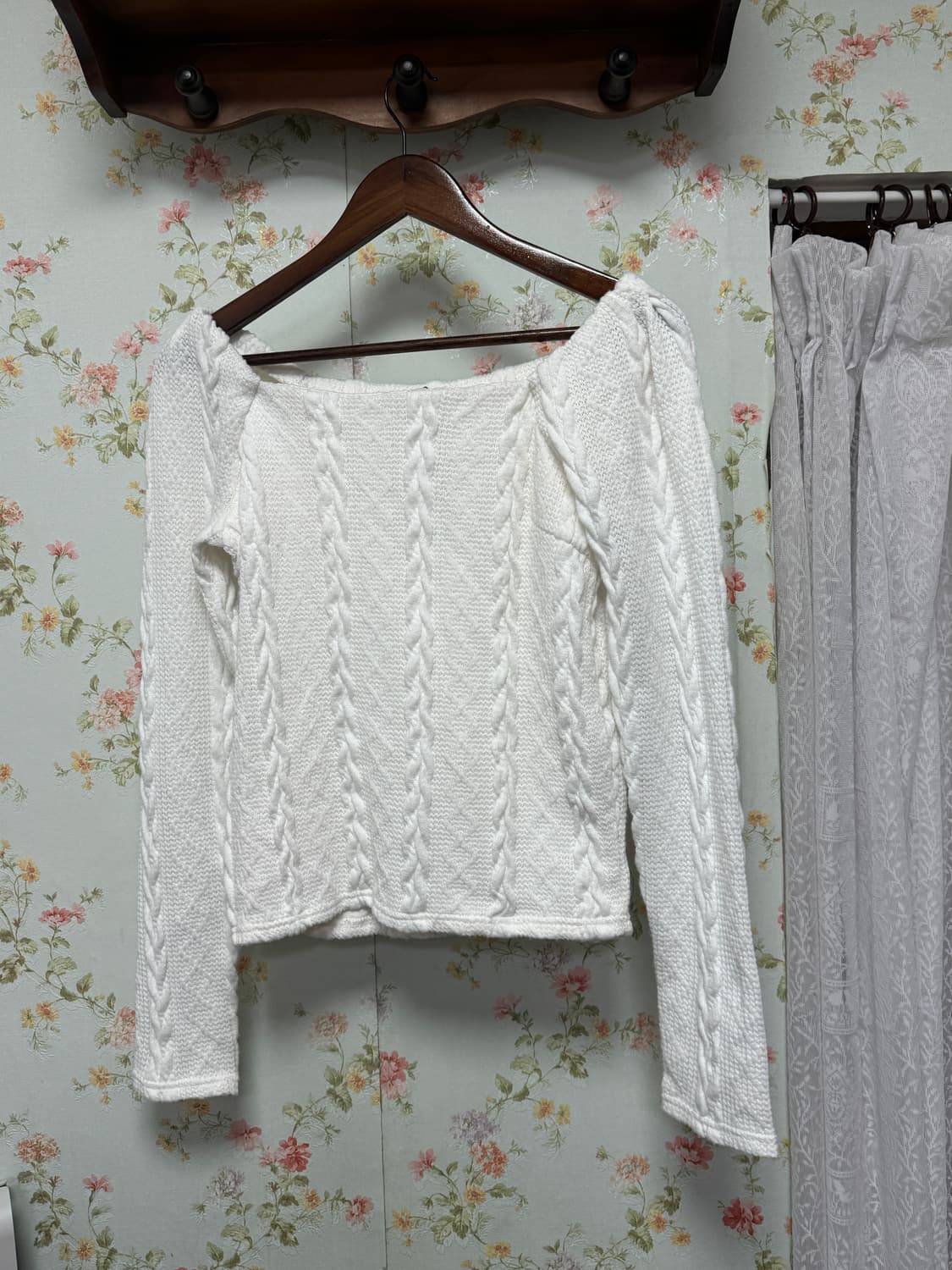 빈티지 리본 니트 상품이미지2