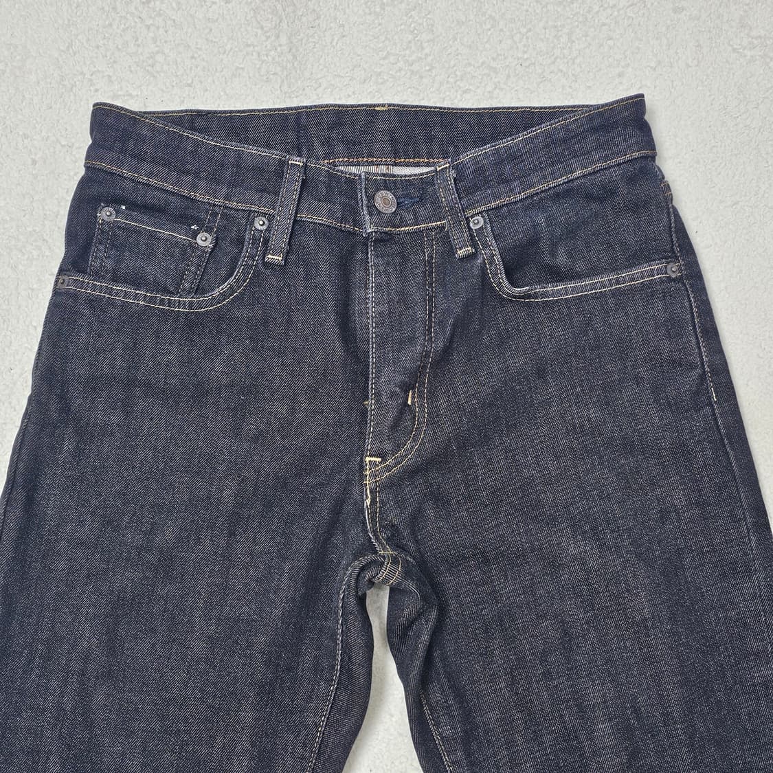 29 에드윈 F502 남자 데님 팬츠 블랙진 상품이미지3