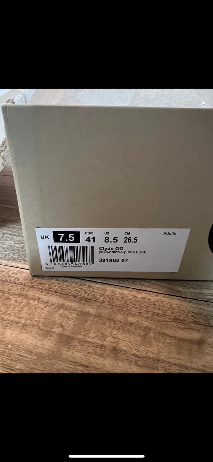 재팬 퓨마 OG 265 yellow 상품이미지5