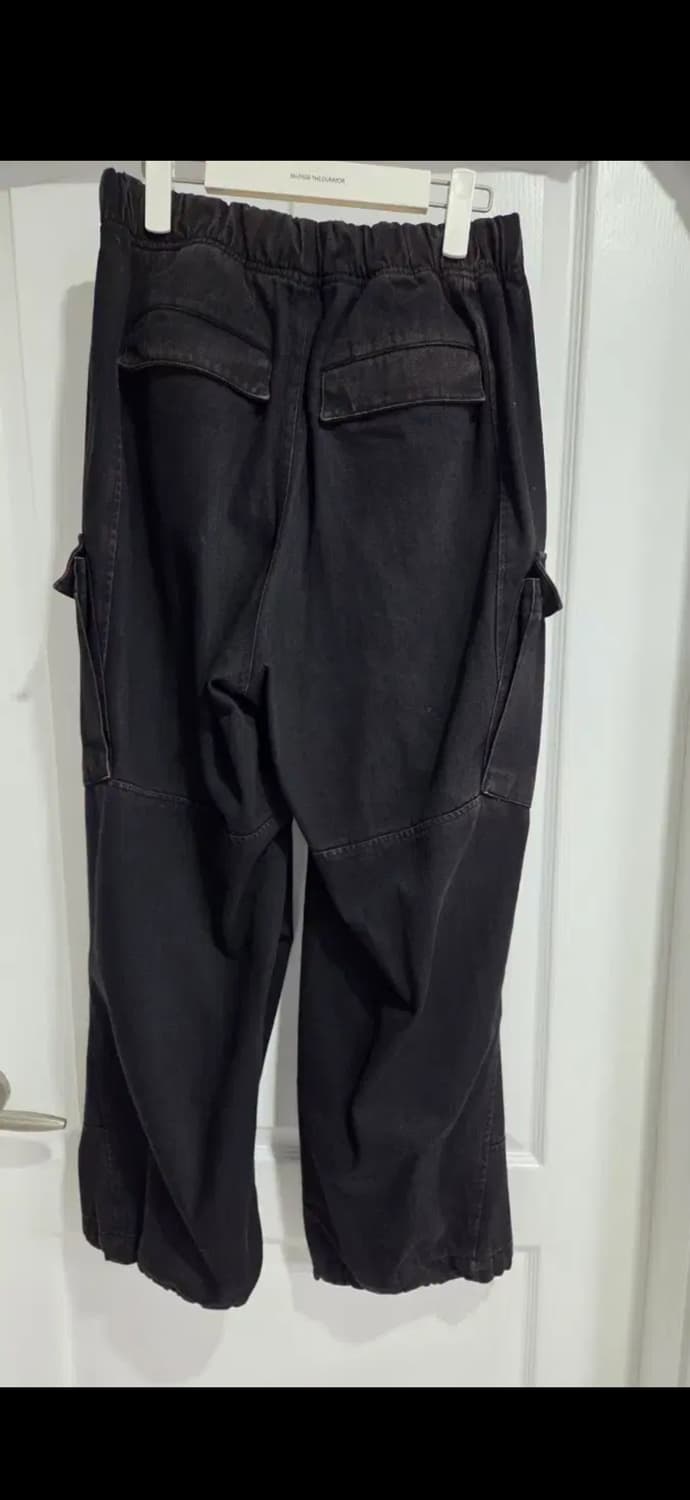 [1] 해칭룸 밀팬츠 워시드 블랙 상품이미지2