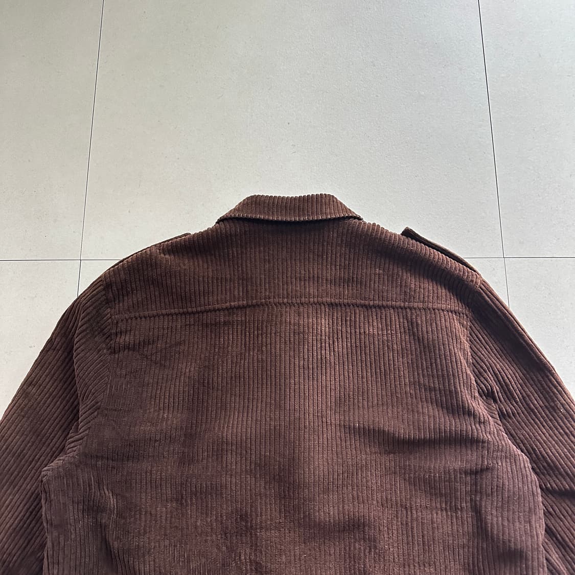 80s 프랑스 생산 프렌치 워크 해비 코듀로이 봄버 블루종 자켓 105  상품이미지10