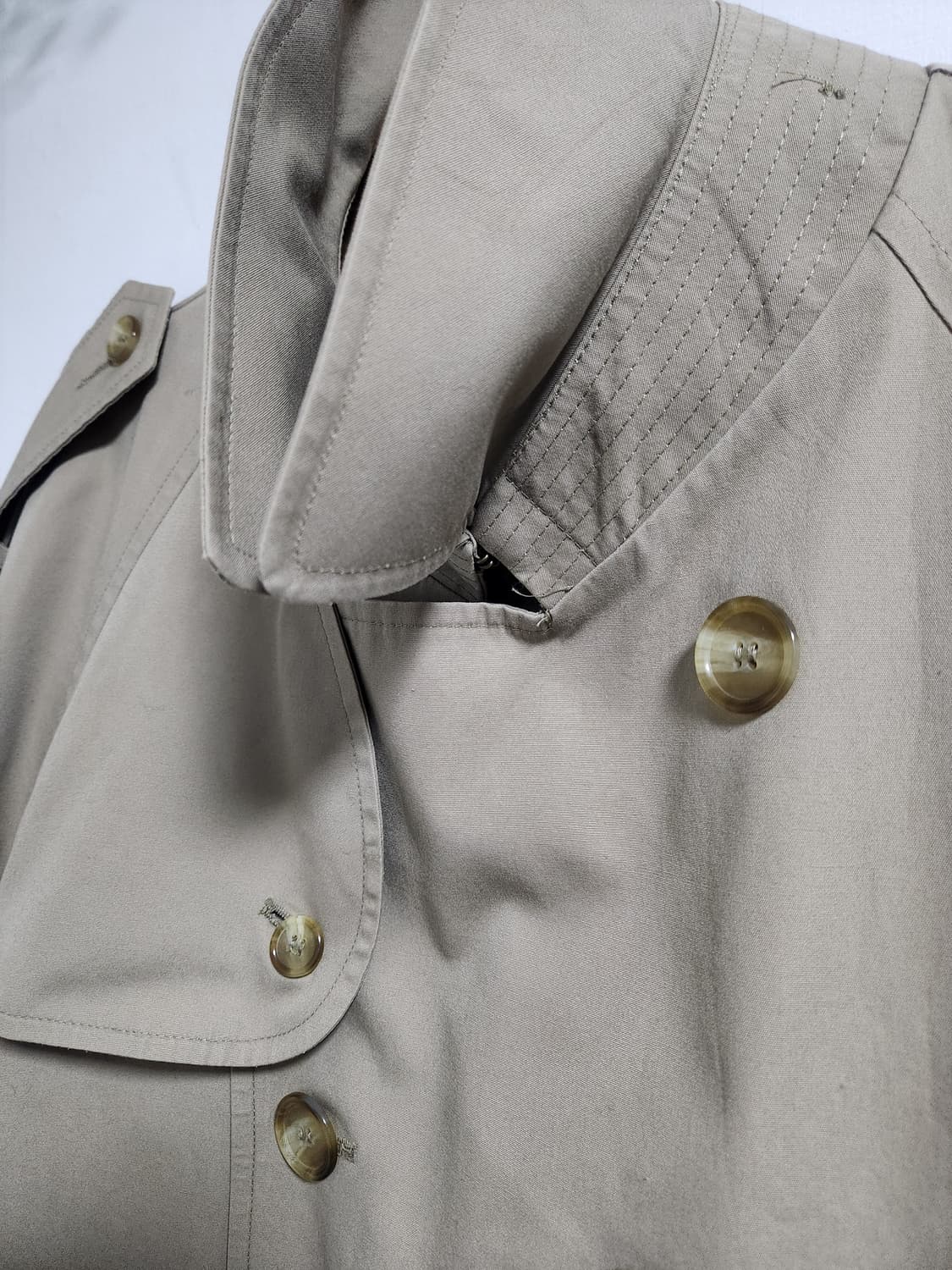 90s 브룩스 브라더스 트렌치 코트 풀 세트(USAmade) 상품이미지9