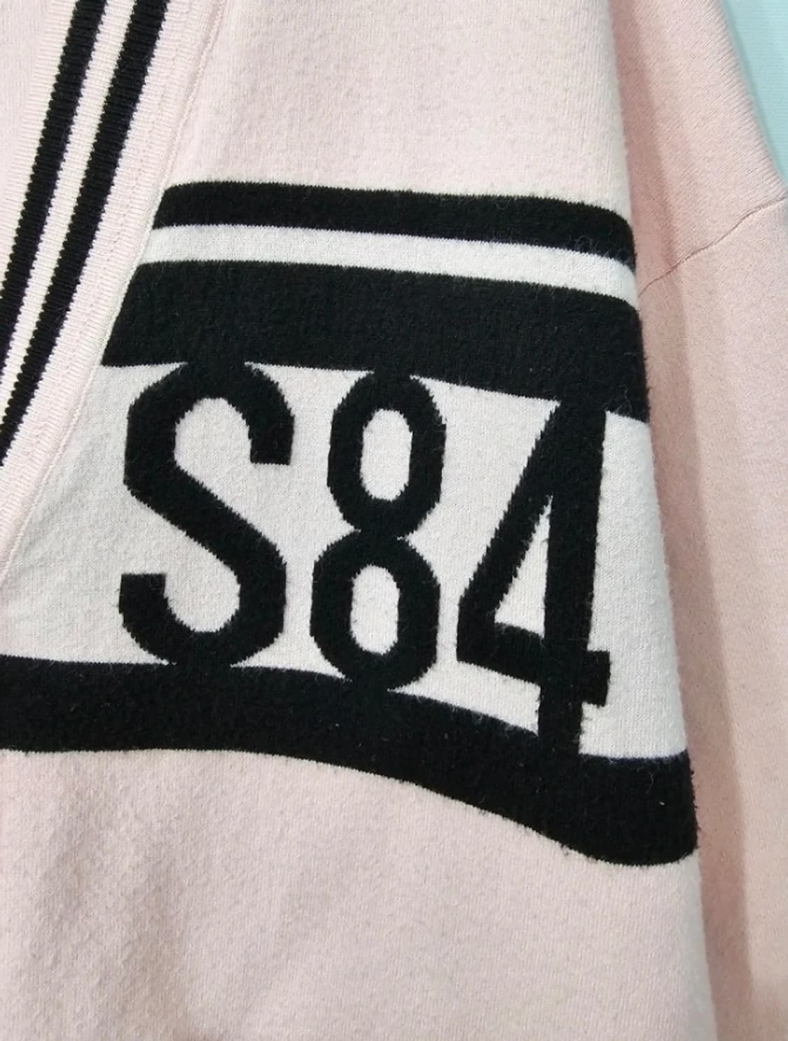 SANDRO 산드로 핑크 가디건 블라우스 F 상품이미지4