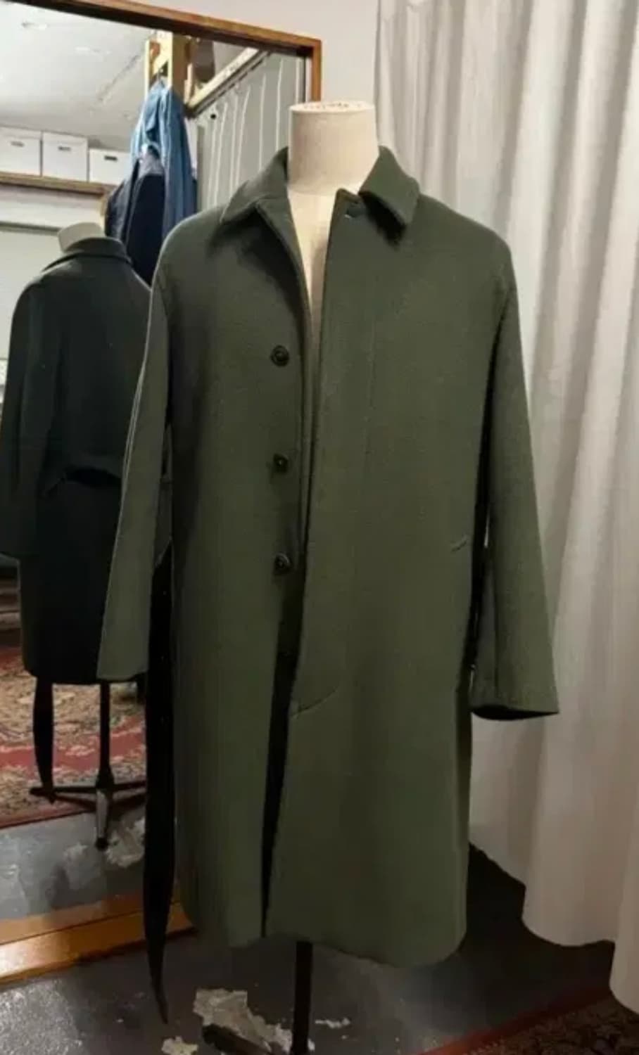 오라리 모저 수티앵 코트 딥그린 4사이즈 상품이미지3