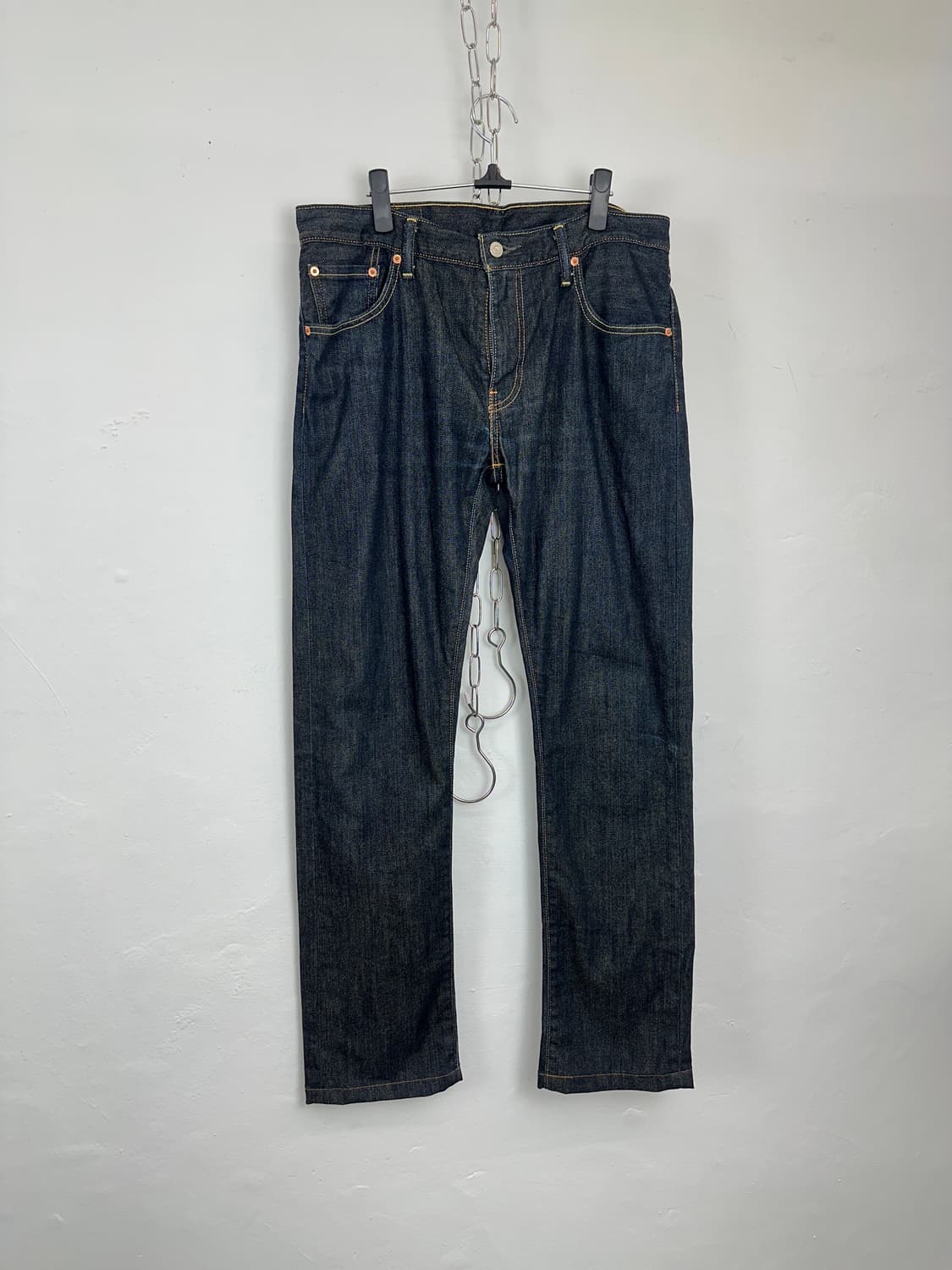 Levi’s 541 Dark Rinse Denim Jeans 상품이미지9