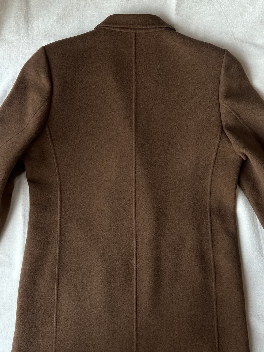 버버리 여성 더블 울 롱코트 브라운 JP38 (55-66) 상품이미지5