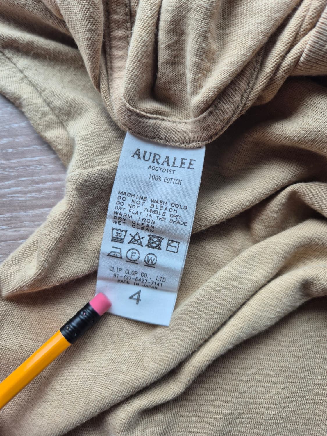 AURALEE 반팔 상품이미지6