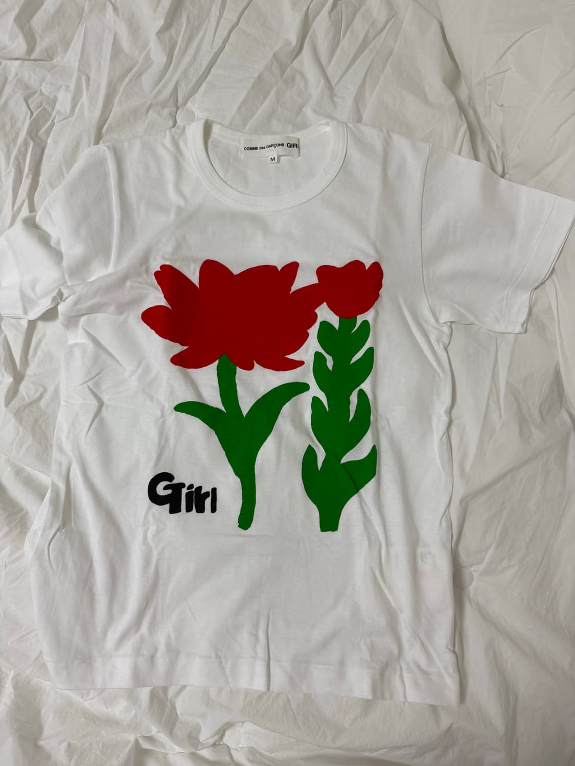꼼데가르송 걸 티셔츠 꼼데걸 M 상품이미지1