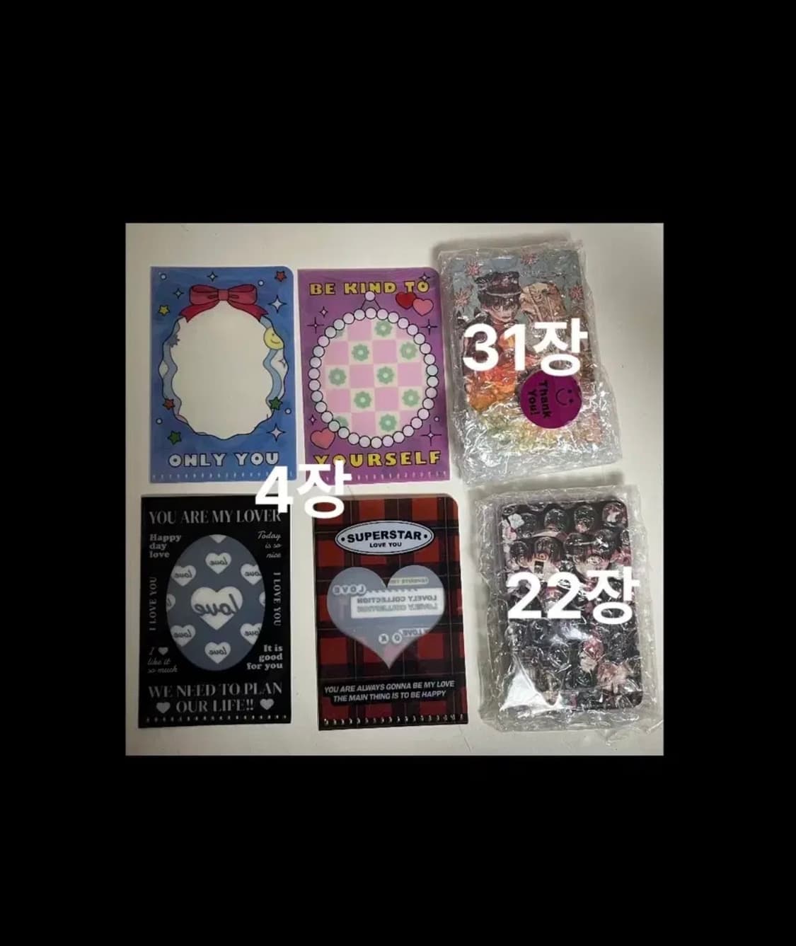 처분)지박소년 하나코군 포카+미니 파일 세트 상품이미지1