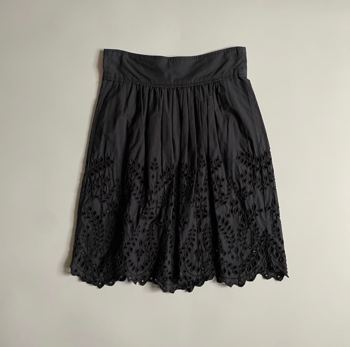 이자벨마랑 에뚜왈 펀칭 스커트 상품이미지1