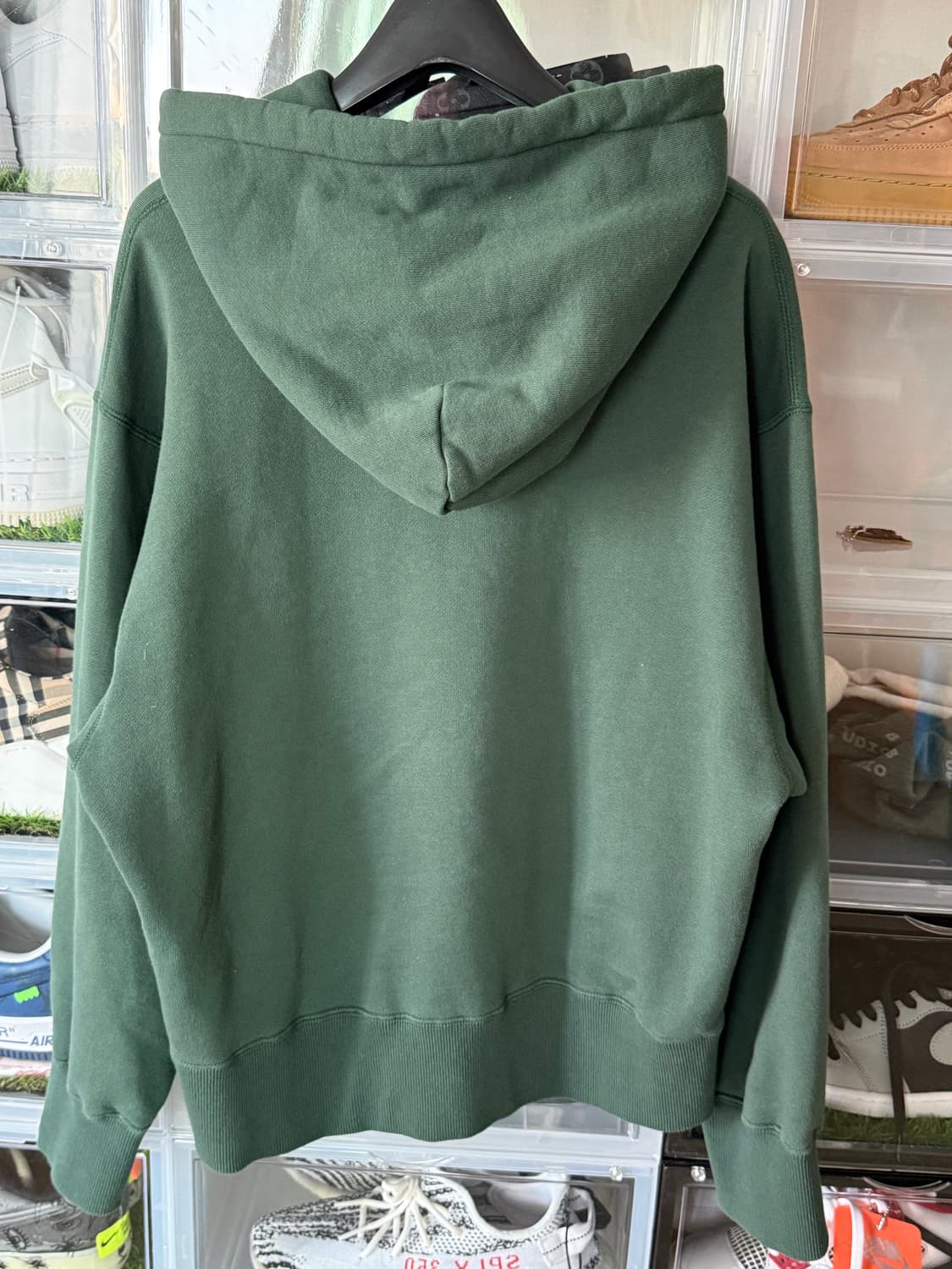 (W) 베이프 컬리지 풀오버 후드 그린 상품이미지3